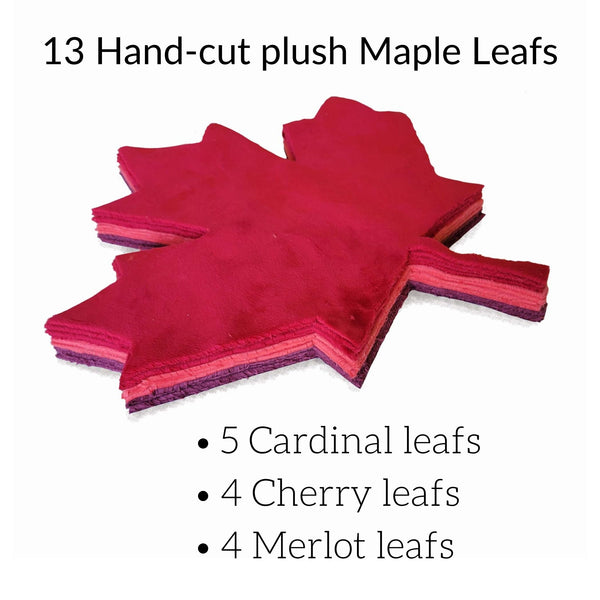 Canadian Maple -  Queen size - quilt kit