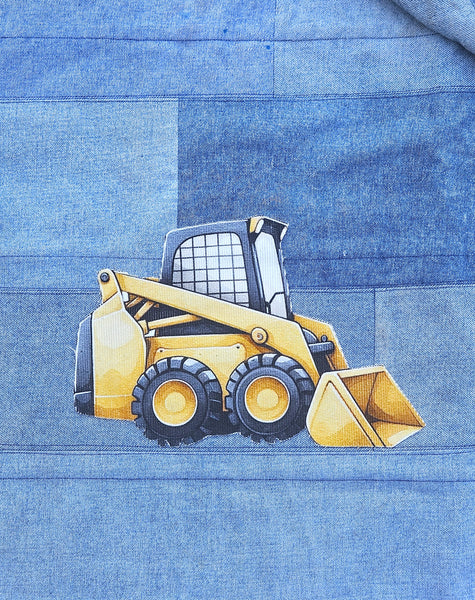 ROADWORK - Corduroy fabric panel 48" x 56"