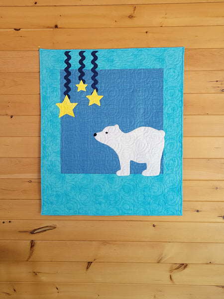 Handmade Baby Quilt - Northern Nights