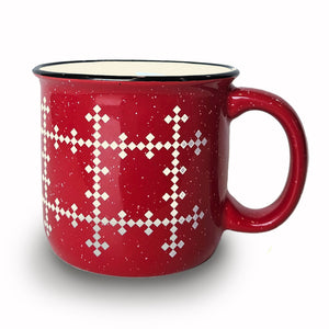 Double Nine Patch quilt mug