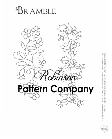 Bramble Hand Embroidery pattern