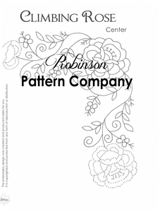 Climbing Rose Hand Embroidery pattern