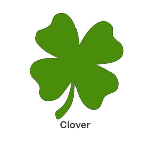 Free Applique Shapes - Clover - small