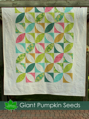 giant pumpkin seeds quilt pattern