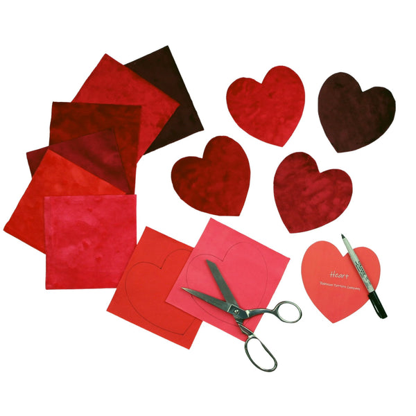 Free Applique Shapes - Heart - small