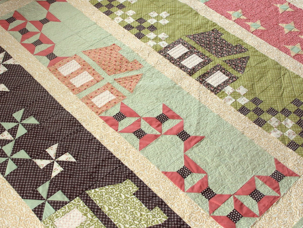 sampler quilt of blocks