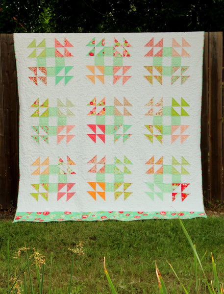 Robin's Nest Quilt Pattern - Digital Download