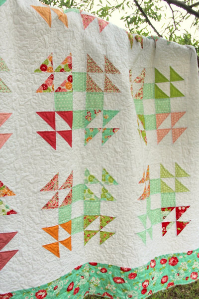 Robin's Nest Quilt Pattern - Digital Download