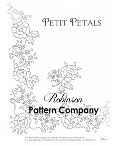Petit Petals Hand Embroidery pattern