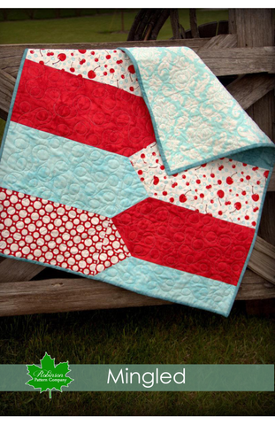 Mingled Baby Quilt Pattern - Digital Download