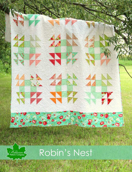 Robin's Nest Quilt Pattern - Digital Download