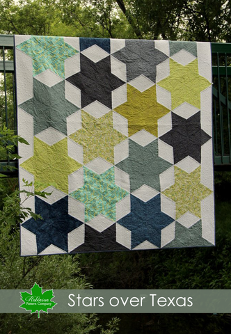 Stars Over Texas Quilt Pattern - Printed Instructions